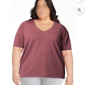 Athletic Works Short Sleeve Tee in Wild Amber